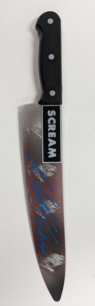 NEVE CAMPBELL Signed PROP Chef KNIFE Wes Craven SCREAM Autograph JSA COA