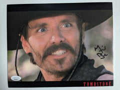 MICHAEL BIEHN Signed TOMBSTONE 8x10 Photo Autograph Johnny RINGO BAS JSA COA B