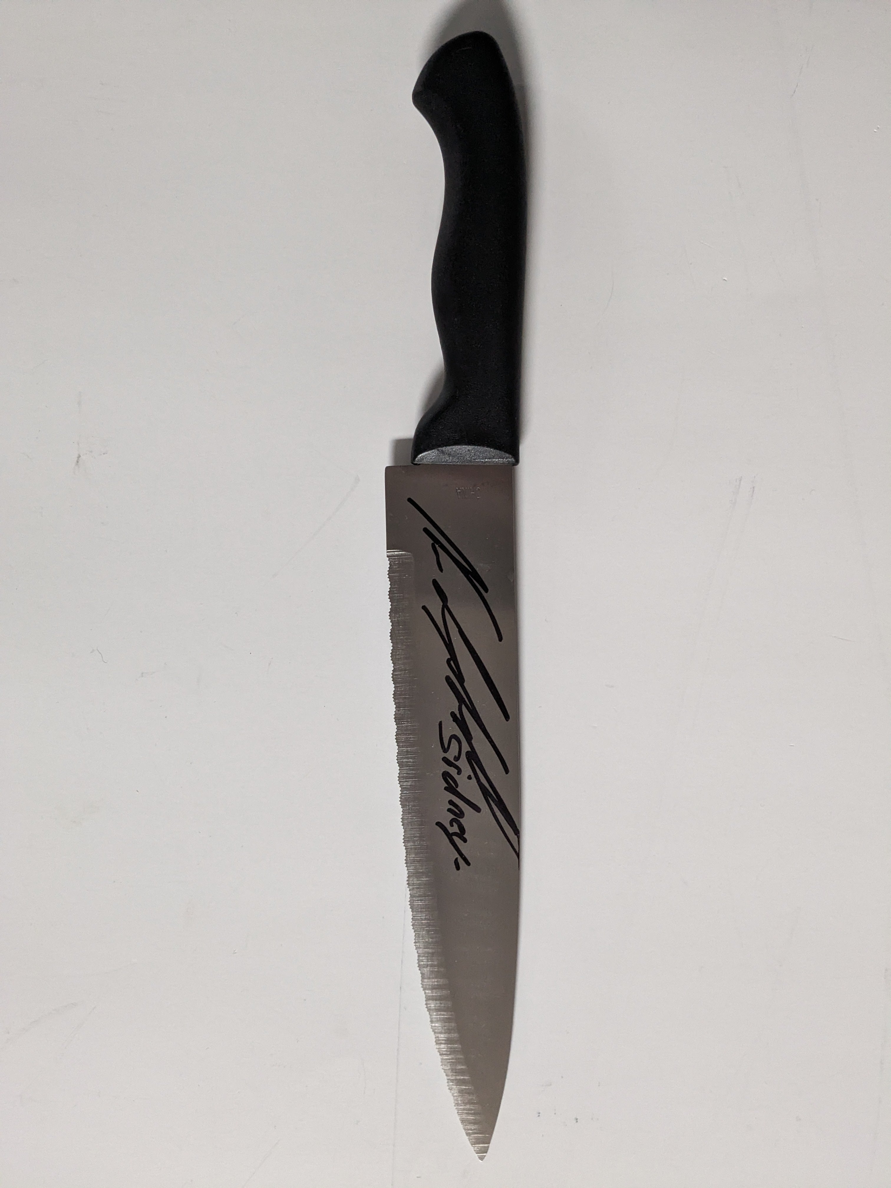 NEVE CAMPBELL Signed Steel KNIFE Wes Craven SCREAM Ghostface