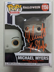 NICK CASTLE Signed Michael Myers FUNKO POP New Pose Halloween THE SHAPE JSA COA