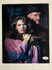 HEATHER LANGENKAMP Signed Nightmare on Elm Street 8x10 Photo Nancy Autograph Inscription JSA COA Cb