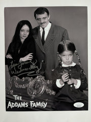 LISA LORING Signed 8x10 Photo Wednesday Inscription Addams Family JSA COA FS