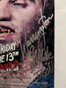WARRINGTON GILLETTE Signed Friday the 13th Part 2 11x17 Movie Poster Autograph Auto Jason Voorhees JSA COA X
