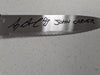 ALEX ARMBRUSTER Signed Steel Chef Knife John Carver Thanksgiving Autograph JSA COA