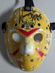 WARRINGTON GILLETTE Signed Hockey MASK 146 KILLS Jason Voorhees Autograph Friday the 13th Part 2 Horror COA