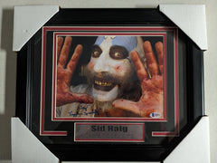 SID HAIG Signed 8x10 Photo Framed Captain Spaulding Devil's Rejects Auto BAS JSA COA C