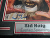 SID HAIG Signed 8x10 Photo Framed Captain Spaulding Devil's Rejects Auto BAS JSA COA C