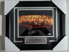 SID HAIG Signed 8x10 Photo Framed Captain Spaulding Devil's Rejects Auto BAS JSA COA A