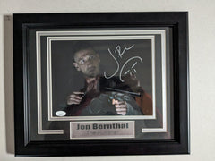 JON BERNTHAL Signed 8x10 Photo FRAMED Punisher Autograph BAS JSA COA