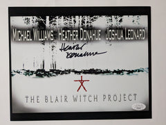 HEATHER DONAHUE Signed The Blair Witch Project 8x10 PHOTO Autograph JSA B