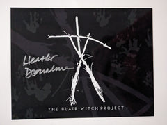 HEATHER DONAHUE Signed The Blair Witch Project 8x10 PHOTO Autograph JSA C