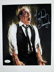 MICHAEL IRONSIDE Signed 8x10 Photo Scanners  Autograph JSA COA W