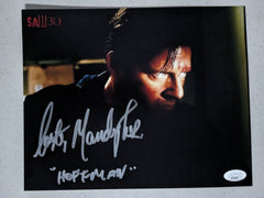 Costas Mandylor Signed Saw 3-D 8x10 Photo Autograph Hoffman JSA BAS COA G