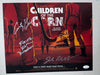 Philbin Franklin Gains Kiersch 4x Signed Chidren of the Corn 11x14 PHOTO Auto JSA COA C