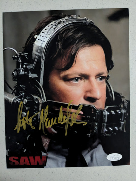 Costas Mandylor Signed Saw 3-D 8x10 Photo Autograph Hoffman JSA BAS COA I