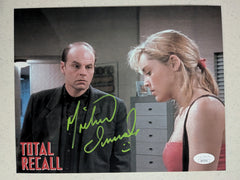 MICHAEL IRONSIDE Signed 8x10 Photo Total Recall Autograph JSA COA