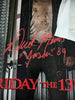 DEREK MEARS Signed 11x17 Photo Poster JASON Voorhees Friday the 13th 2009 JSA COA A