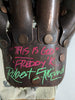 ROBERT ENGLUND Signed Metal FREDDY GLOVE Nightmare on Elm Street JSA COA RG