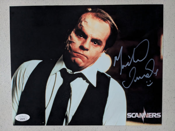 MICHAEL IRONSIDE Signed 8x10 Photo Scanners  Autograph JSA COA Ds