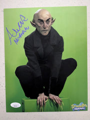 ALEXANDER WARD Signed 8x10 Photo Nosferatu Sponge Bob Square Pants JSA COA