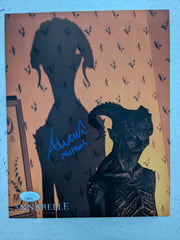 ALEXANDER WARD Signed 8x10 Photo Demon Annabelle Autograph JSA COA D
