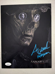 ALEXANDER WARD Signed 8x10 Photo Demon Annabelle Autograph JSA COA C