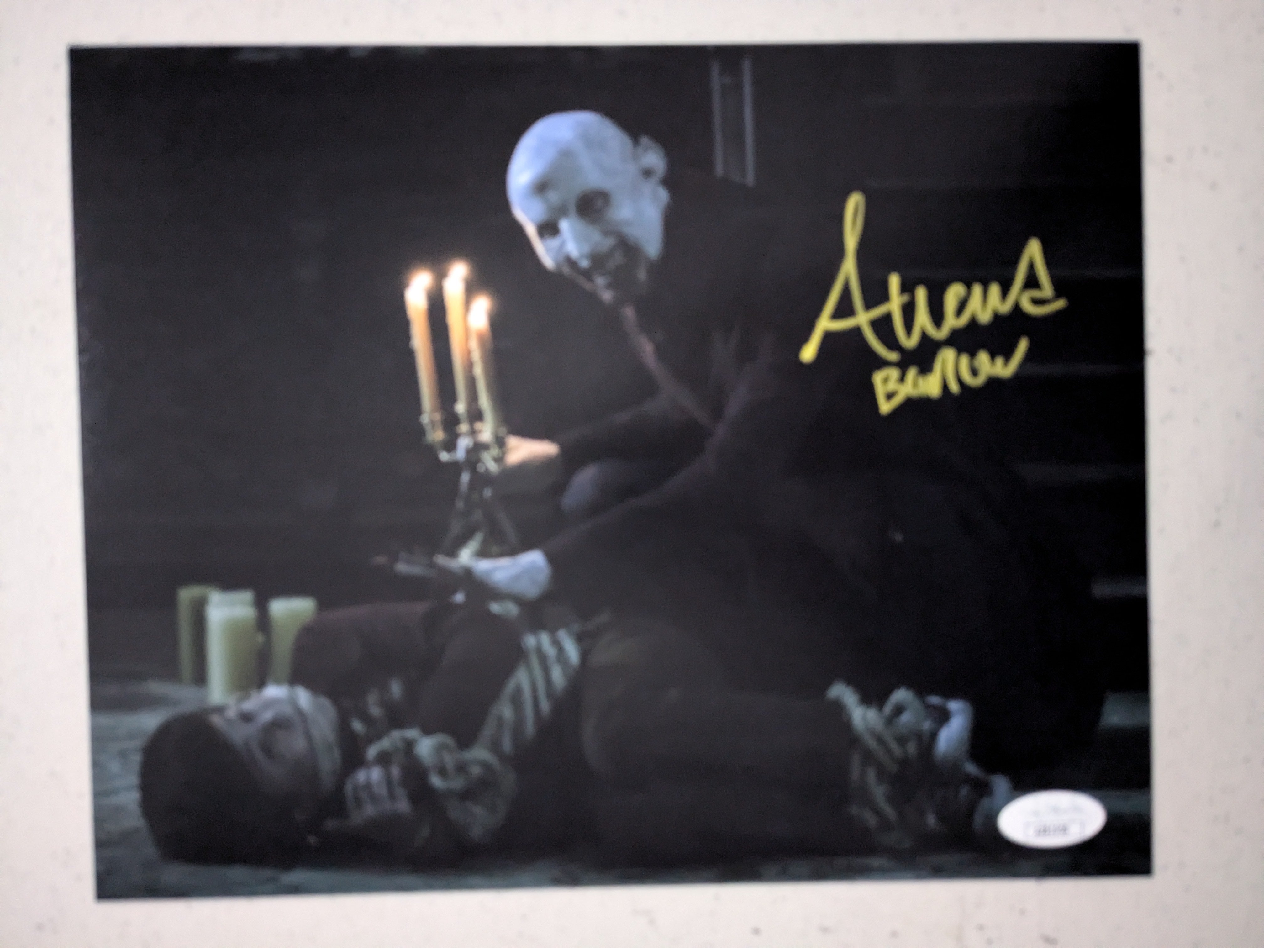 ALEXANDER WARD Signed 8x10 Photo Kurt Barlow Salem's Lot JSA COA