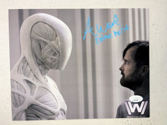 ALEXANDER WARD Signed 8x10 Photo WestWorld Drone Host Autograph JSA COA