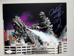 TSUTOMU KITAGAWA Signed GODZILLA 8x10 Photo Autograph BAS JSA COA G