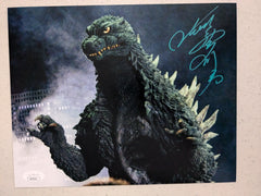 TSUTOMU KITAGAWA Signed GODZILLA 8x10 Photo Autograph BAS JSA COA wb