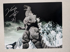 TSUTOMU KITAGAWA Signed GODZILLA 8x10 Photo Autograph BAS JSA COA Cs