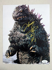 TSUTOMU KITAGAWA Signed GODZILLA 8x10 Photo Autograph BAS JSA COA 1Dy