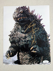 TSUTOMU KITAGAWA Signed GODZILLA 8x10 Photo Autograph BAS JSA COA 1Dg