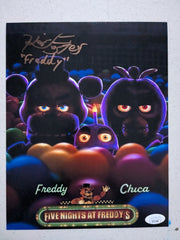 Kevin FOSTER Signed 8x10 Photo FREDDY Five Nights at Freddy's JSA COA Dg