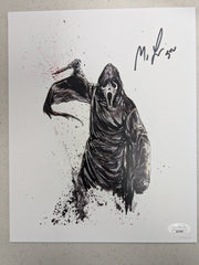 MATTHEW LILLARD Signed 8x10 Photo Art Card Scream Stu JSA BAS BECKETT COA I