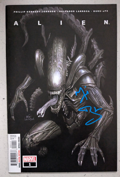 MICHAEL BIEHN Signed ALIEN Comic Book Marvel #1 Autograph Hicks JSA COA - HorrorAutographs.com