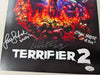 TERRIFIER 2 Cast 8x Signed 11x17 Poster David Howard Thornton + RARE JSA COA