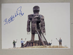 BRITT EKLAND Signed 10x15 Photo The Wicker Man Willow Autograph JSA COA A