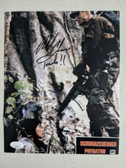 RICHARD CHAVES Signed Predator 8x10 Photo  Autograph JSA COA C