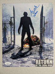 ALEXANDER WARD Signed 8x10 Photo Return of the Living Dead JSA COA Ab