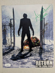 ALEXANDER WARD Signed 8x10 Photo Return of the Living Dead JSA COA Ag
