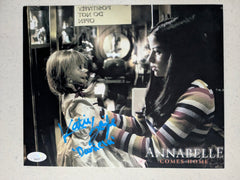 KATIE SARIFE Signed 8x10 Photo Annabelle Daniela Autograph JSA COA B