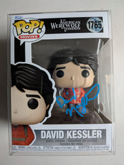DAVID NAUGHTON Signed FUNKO POP American Werewolf in London JSA COA B