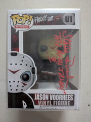 Steve Dash Signed Jason Voorhees Funko Pop Friday the 13th JSA BAS COA RARE
