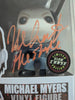 NICK CASTLE Signed FUNKO POP CHASE Halloween Michael Myers THE SHAPE BAS COA - HorrorAutographs.com