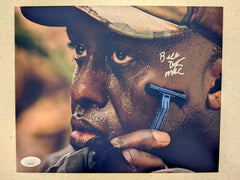 BILL DUKE Signed Predator 8x10 Photo Sgt. Mac Eliot Autograph JSA COA G
