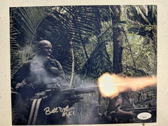 BILL DUKE Signed Predator 8x10 Photo Sgt. Mac Eliot Autograph JSA COA H