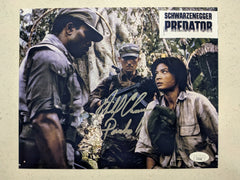 RICHARD CHAVES Signed Predator 8x10 Photo  Autograph JSA COA Ds