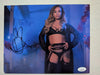 DANIELLE HARRIS Signed 8x10 Photo Halloween Autograph Scream Queen JSA COA U