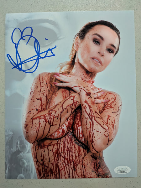 DANIELLE HARRIS Signed 8x10 Photo Halloween Autograph Scream Queen JSA COA J - HorrorAutographs.com